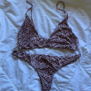 Mai Leopard Print Bikini Set